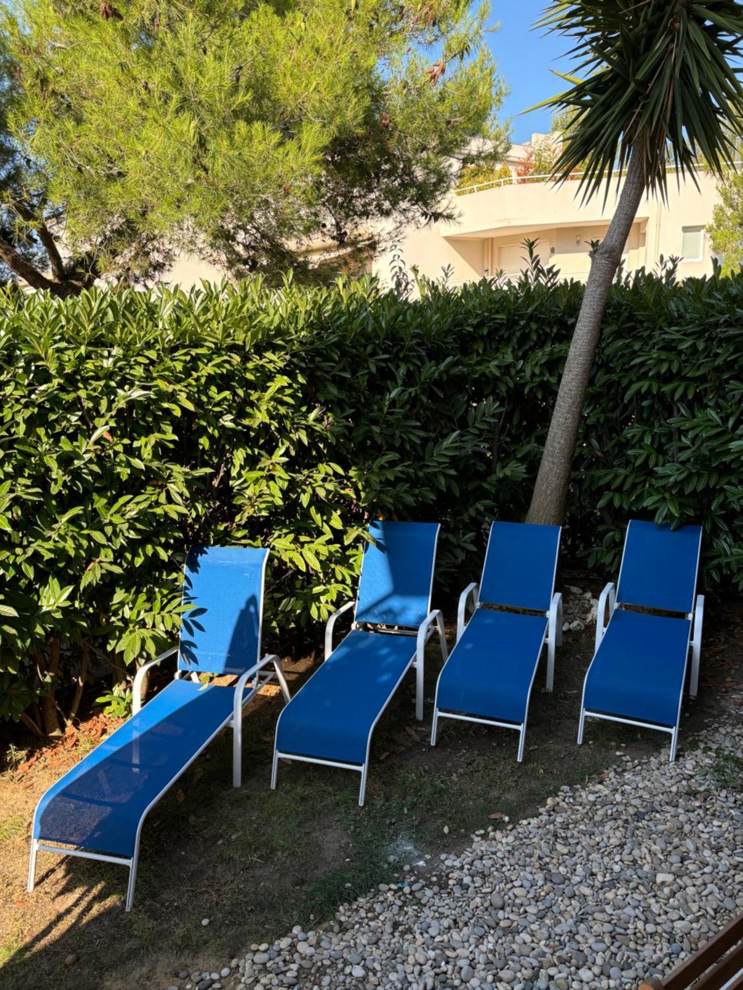 Beachside Apartment With Pool & Garden In Juan Les Pins Antibes Exteriér fotografie